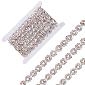 5 метров самоклеящейся швейной отделочной ленты с термоклеем и стразами, аксессуары для костюма