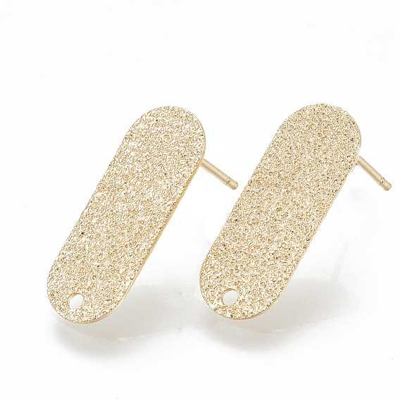 Изделия из латуни, с петлей, овальные, без никеля 