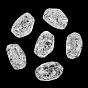 Transparent Crackle Acylic Beads, Nuggets
