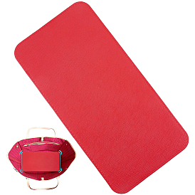 Дно сумки из искусственной кожи, формовочное основание сумки, прямоугольные