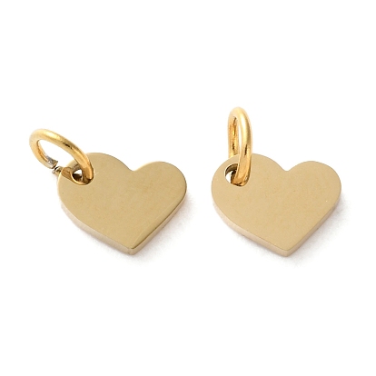 Ионное покрытие (ip) 304 брелоки из нержавеющей стали, с целью перехода в кольце, лазерная резка, шарма сердца