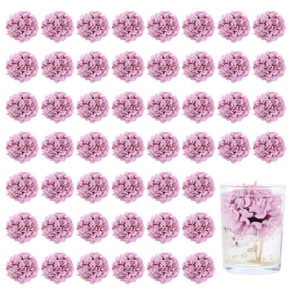 Искусственная головка цветка из ткани, для внутренней и наружной отделки