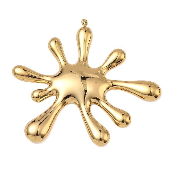 304 Stainless Steel Big Pendants, Splash Charms