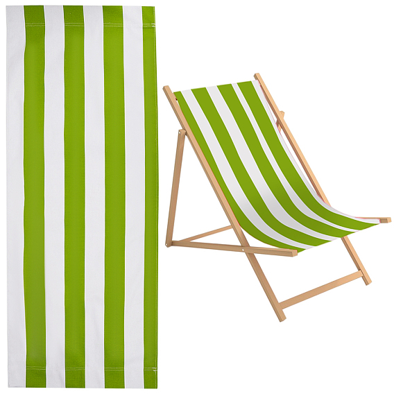Stripe Chair Cloth Canvas, Beach Chair Cloth Replacement Supplies