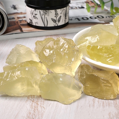 Натуральные грубые необработанные цитринные витрины, камни рейки для камней-фонтанов, обмотка провода, колдовство, украшения для дома, произвольный размер и форма