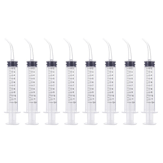 12 мл пластиковый инъекционный шприц
