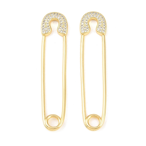 Латунные микро проложить кубического циркония большие кулоны, прелести скрепки, долговечный, стойки покрытие, без свинца и без кадмия