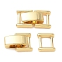 SHEGRACE Brass Watch Band Clasps, Cadmium Free & Lead Free & Nickel Free, Rectangle