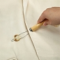 Wood & Aluminum Needle Threading Device, for Sewing DIY Multifunctional Threading Device Needle Threading Tool