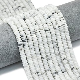 Натуральный лабрадорит, рондель