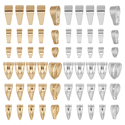 72шт. 12 стили латунные защелки на дужках, без кадмия и без свинца