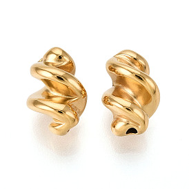 Гофрированные 304 бусины из нержавеющей стали