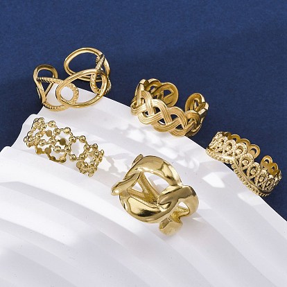 304 открытая манжета из нержавеющей стали для женщин