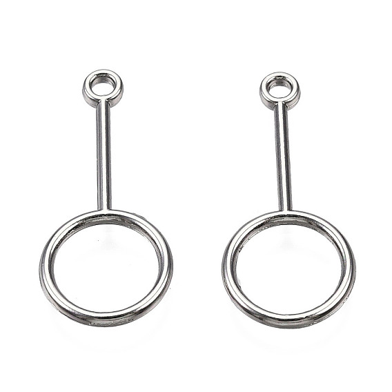 Подвески из сплава , без кадмия, без никеля и без свинца, кольцо