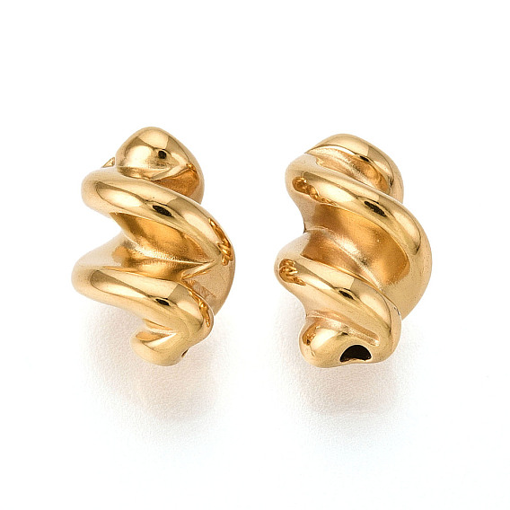 Гофрированные 304 бусины из нержавеющей стали