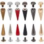 Brass Rivets, Rivets, For Punk Jewelry, Cone