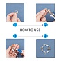 Unicraftale Vacuum Plating 304 Stainless Steel Toggle Clasps, Ring
