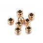 Ion Plating(IP) 304 Stainless Steel Beads, Rondelle