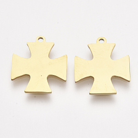 201 Stainless Steel Pendants, Laser Cut Pendants, Cross