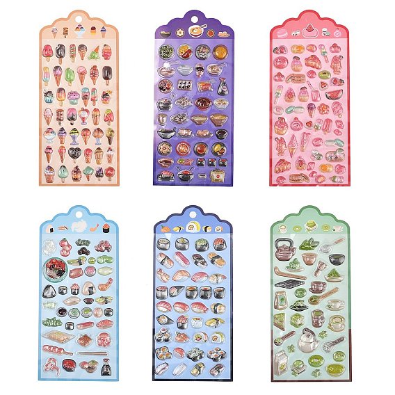 Эпоксидная смола 3d объемные самоклеящиеся наклейки, декоративные наклейки