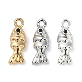 Латунные микро проложить кубического циркония подвески, без кадмия, без никеля и без свинца, рыбы прелести