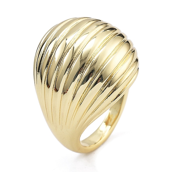 Кольца-манжеты для женщин из латуни с покрытием стойки, долговечный, формы раковины