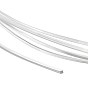 1m 925 Sterling Silberdraht, Viereck, für diy Schmuck machen, mit PC-Poliertuch