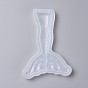 Moules en silicone, moules de résine, pour la résine UV, fabrication de bijoux en résine époxy, queue de sirène