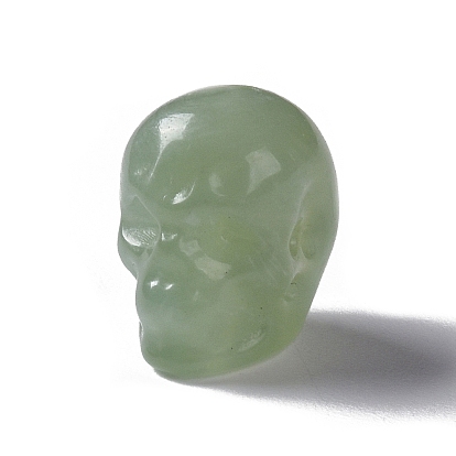 Natural New Jade Beads, Skull
