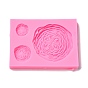 Food Grade Silicone Molds, Fondant Molds, Baking Molds, Chocolate, Candy, Biscuits, UV Resin & Epoxy Resin Jewelry Making, Rose