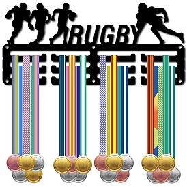 Спортивная тема железная вешалка для медалей настенная стойка для дисплея, 3-линия, с винтами