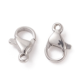 PandaHall Elite 304 Stainless Steel Lobster Claw Clasps