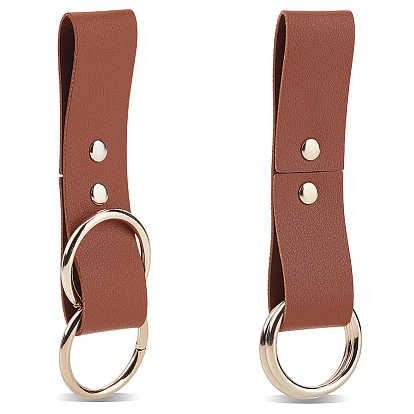 2шт. пояс из искусственной кожи, с кольцом сплава