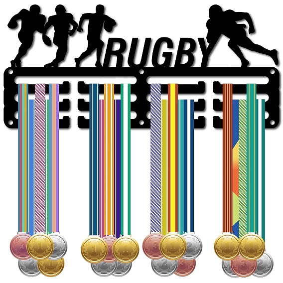 Спортивная тема железная вешалка для медалей настенная стойка для дисплея, 3-линия, с винтами