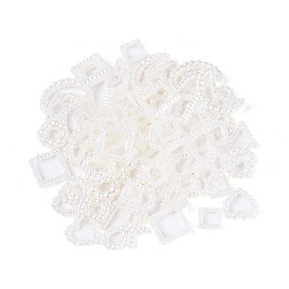 Абс пластиковые жемчужные бисера, разнообразные