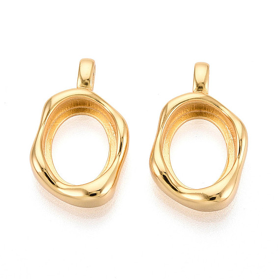 Неправильная форма 925 заготовка из стерлингового серебра в оправе в виде чашечки для подвески-кабошона, овальные подносы с открытой задней стенкой для кабошонов, с печатью 925