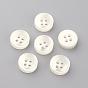 Пластиковые кнопки 4-отверстие, плоско-круглые