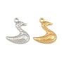 304 Stainless Steel Pendants, Swan Charms