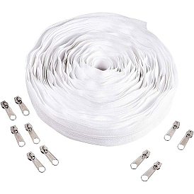 Нейлоновая молния, с металлическим съемником молнии, для подушки и стеганого покрытия