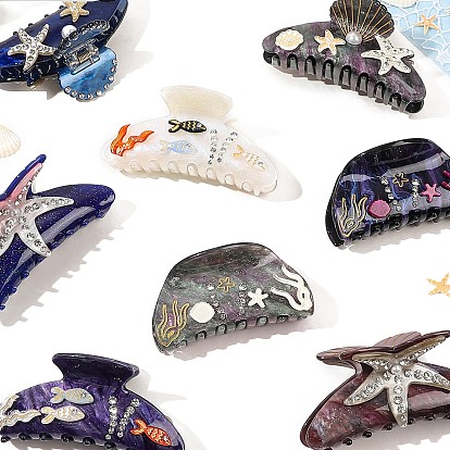 Акриловые коготь заколки, аксессуары для волос для женщин и девочек