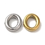 Ion Plating(IP) 304 Stainless Steel Beads, Oval