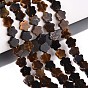 Природных тигровый глаз бисер нитей, звезда