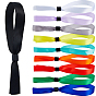 120unidades 10 colores pulseras desechables de plástico y poliéster, correas de muñeca impermeables, para eventos fiestas de seguridad