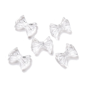 Transparent Acrylic Beads, Bowknot