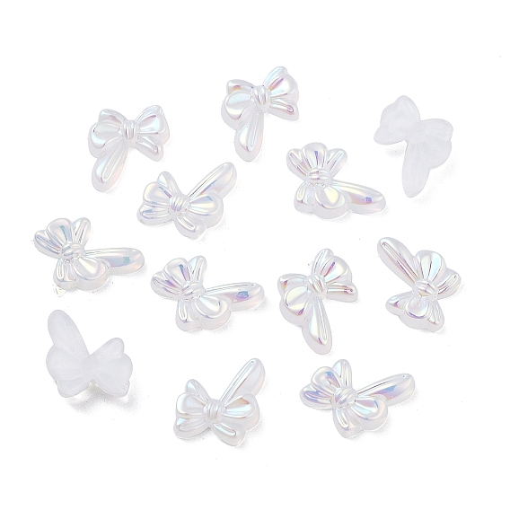 Бант радуга переливающееся покрытие акриловые кабошоны, уход за ногтями декоративные аксессуары