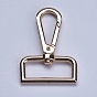Поворотные шарниры из сплава цинка, карабины для распашных ворот, прямоугольные, для сумочной фурнитуры
