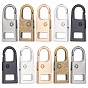 10Pcs 5 Colors Zinc Alloy Zipper Slider, for Garment Accessories
