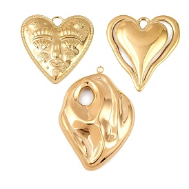304 подвески из нержавеющей стали, шарма сердца
