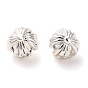 Perles en alliage, plaqué longue durée, ronde
