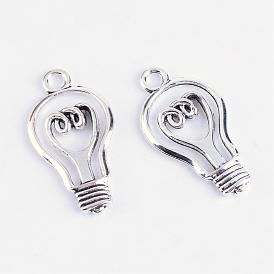 Tibetan Style Alloy Pendants, Bulb, Cadmium Free & Lead Free,